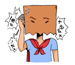 Hello! I am bagman!! sticker #9389740