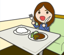 Natural girl eat, sleep, and play sticker #9389870