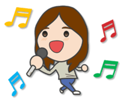 Natural girl eat, sleep, and play sticker #9389880