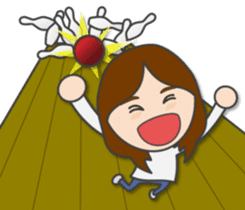 Natural girl eat, sleep, and play sticker #9389881