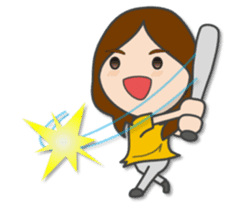 Natural girl eat, sleep, and play sticker #9389883