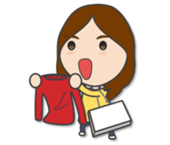 Natural girl eat, sleep, and play sticker #9389887