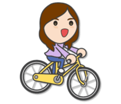 Natural girl eat, sleep, and play sticker #9389891