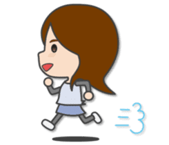 Natural girl eat, sleep, and play sticker #9389894