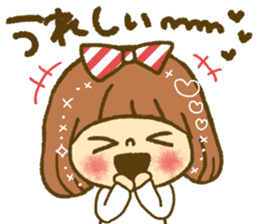 Drawing girls sticker 4 sticker #9389946