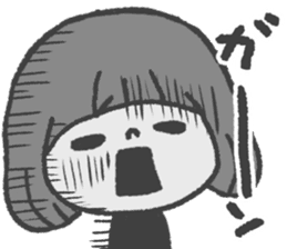 Drawing girls sticker 4 sticker #9389948