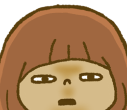 Drawing girls sticker 4 sticker #9389950