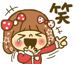 Drawing girls sticker 4 sticker #9389956