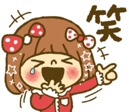 Drawing girls sticker 4 sticker #9389956