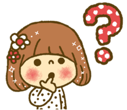 Drawing girls sticker 4 sticker #9389958