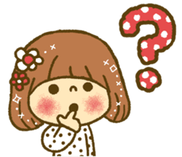 Drawing girls sticker 4 sticker #9389958