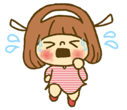 Drawing girls sticker 4 sticker #9389959