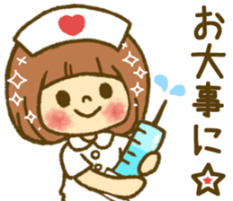 Drawing girls sticker 4 sticker #9389962