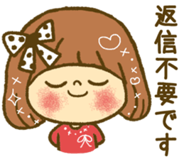 Drawing girls sticker 4 sticker #9389963