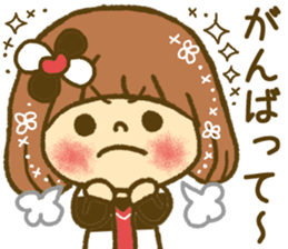 Drawing girls sticker 4 sticker #9389965