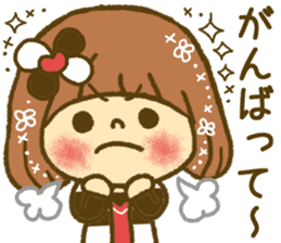 Drawing girls sticker 4 sticker #9389965