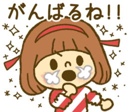 Drawing girls sticker 4 sticker #9389966