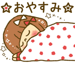 Drawing girls sticker 4 sticker #9389982