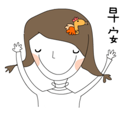 three good Girl Friends sticker #9390077