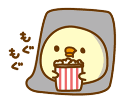 Marshmallow Piyoko 3 sticker #9390169