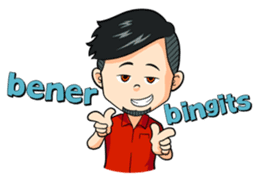 Momo Si Anak Kekinian sticker #9390350