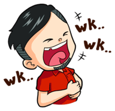 Momo Si Anak Kekinian sticker #9390353