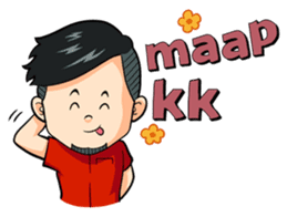 Momo Si Anak Kekinian sticker #9390358