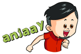 Momo Si Anak Kekinian sticker #9390368