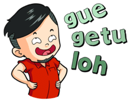 Momo Si Anak Kekinian sticker #9390371