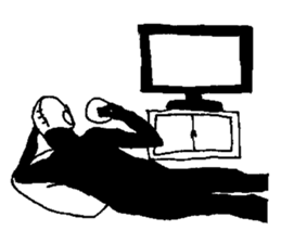 Gothic Metal man sticker #9390846