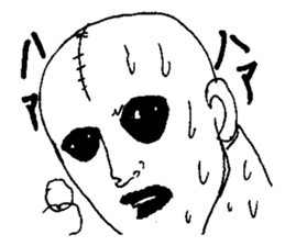 Gothic Metal man sticker #9390868