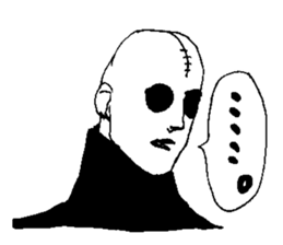 Gothic Metal man sticker #9390877