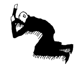 Gothic Metal man sticker #9390883