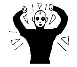 Gothic Metal man sticker #9390885