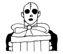 Gothic Metal man sticker #9390892