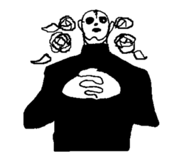 Gothic Metal man sticker #9390899