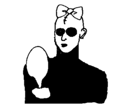 Gothic Metal man sticker #9390901