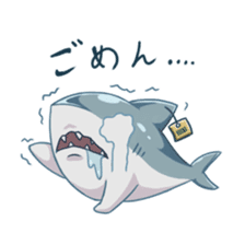 Shark -chan sticker #9390989