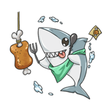 Shark -chan sticker #9391000
