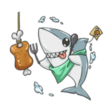 Shark -chan sticker #9391000