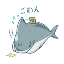 Shark -chan sticker #9391021