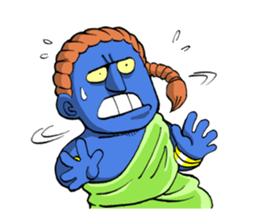 Monsters in Niiza City sticker #9391068