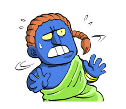 Monsters in Niiza City sticker #9391068