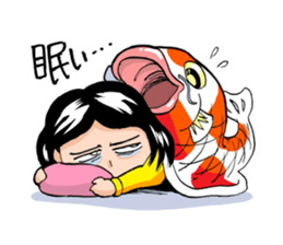 Monsters in Niiza City sticker #9391070