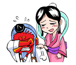 Monsters in Niiza City sticker #9391078