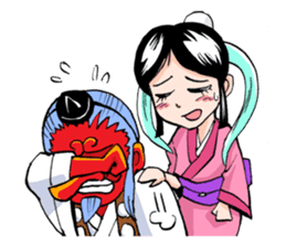 Monsters in Niiza City sticker #9391078