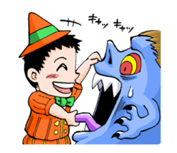 Monsters in Niiza City sticker #9391087