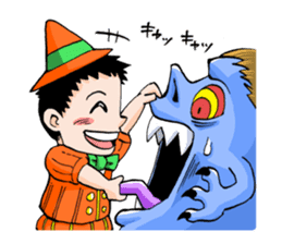 Monsters in Niiza City sticker #9391087