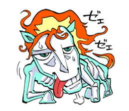 Monsters in Niiza City sticker #9391093