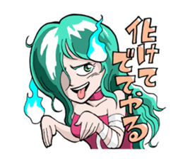 Monsters in Niiza City sticker #9391095